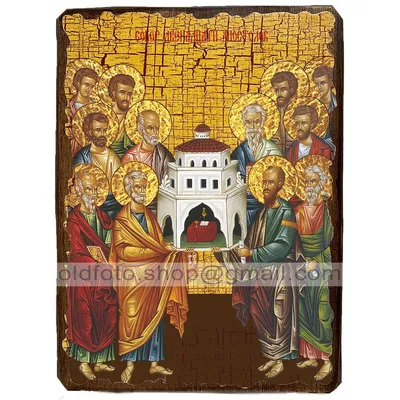 Собор 12 апостолов 111 икона ламин 6х8см с зол и серебр. 700 видов  (ID#1434468651), цена: 7.32 ₴, купить на Prom.ua
