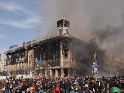 Смена власти на Украине в феврале 2014 года — Википедия