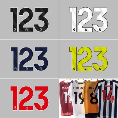 Only 5 Colors Again: New 23-24 Premier League Typeface Released - Footy  Headlines
