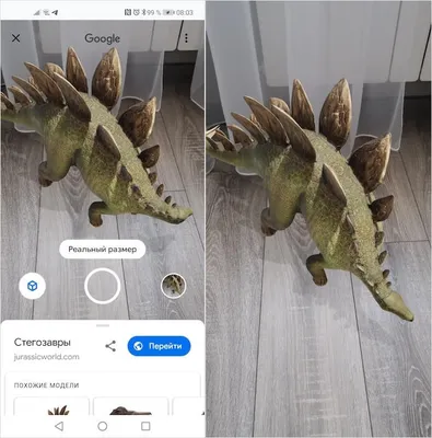 Как на андроид смотреть динозавров в 3д в гугле - AndroidInsider.ru