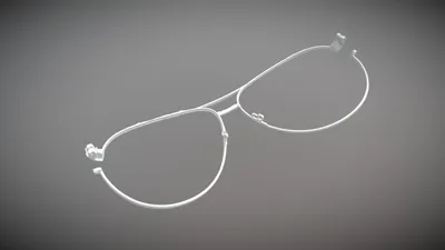 3D очки - шаблон трафарет для 3Д ручки