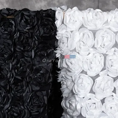 3D Роза на сетке, Материал букета во дворе - OneYard