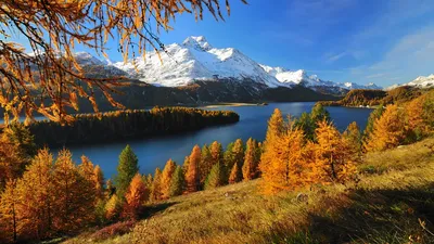Осенняя пора, Осень, Туман, Река, Природа, Обои 4к (3840x2160) - обои для  рабочего стола