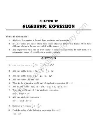 Download CBSE Class 7 Maths Sample Paper Set 2 PDF
