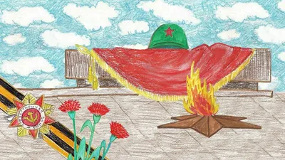 Рисунок «9 мая День Победы» - Школа сегодня