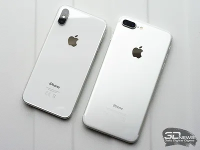 Серебряный Apple iPhone X вид сзади изолирован на белом фоне – Стоковое  редакционное фото © alexey_boldin #183023210