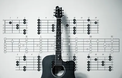 Как читать аппликатуры аккордов на гитаре