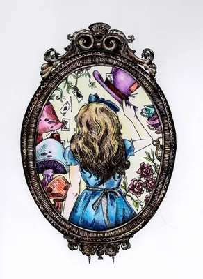 Алиса в Зазеркалье. Иллюстрации Криса Ридделла | Кэрролл Льюис - купить с  доставкой по выгодным ценам в интернет-магазине OZON (432249185)