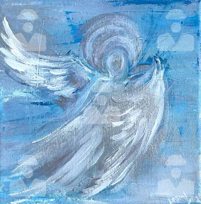 Купить картину Ангел-хранитель в Москве от художника Абжинов Эдуард