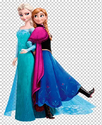 Disney Frozen Эльза и Анна иллюстрации, Анна Эльза Кристофф Олаф, Анна,  мультфильм, обои для рабочего стола, электрический синий png | Klipartz