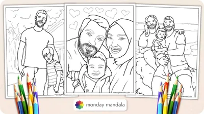 Family Clipart-smiling african american dad with daughter clip art