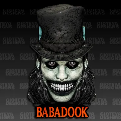 STL file The Babadook 👻・3D printer design to download・Cults