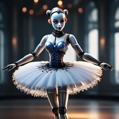 Балора-балерина робот» — создано в Шедевруме