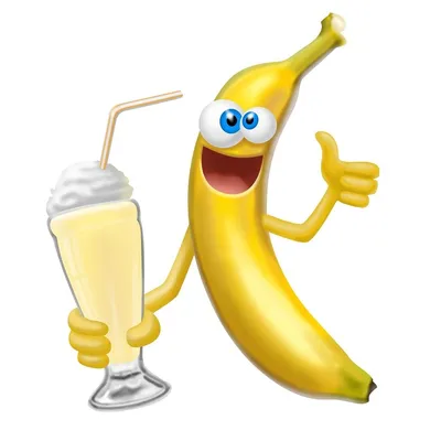 банан смешной иллюстрация штока. иллюстрации насчитывающей тропическо -  25352219