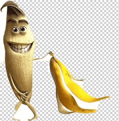 Криповый смешной банан» — создано в Шедевруме