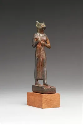 Amazon.com: Bastet With Panther Statue 11 3/4 Inch Tall