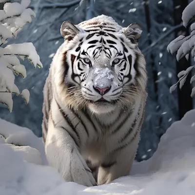 Белый тигр | Cute wild animals, Majestic animals, Animals