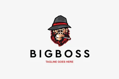 Big Boss Logo Design Inspirations Stock Vector | Adobe Stock