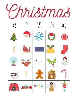 Free Christmas Bingo for Kids - arinsolangeathome