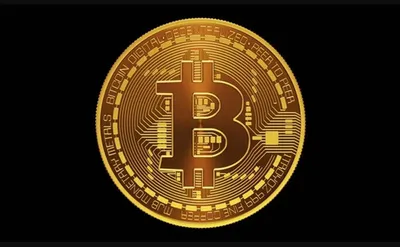 Обои на рабочий стол Монеты Bitcoin крупным планом, обои для рабочего  стола, скачать обои, обои бесплатно