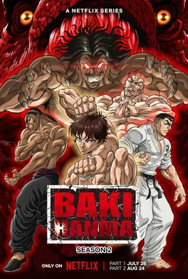 Netflix показал трейлер и постер второго сезона аниме «Баки Ханма» | Канобу