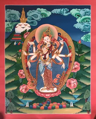 Васудхара-буддийская богиня богатства, процветания и изобилия. | TATA TARA  108 | Дзен