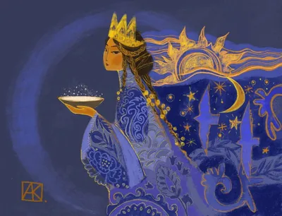 Греческая мифология, богиня печати, языческая мифология, художественный  постер и печать лунной богини, тройная богиня, Охотничья, настенный  художественный Декор | AliExpress