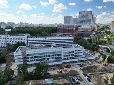 Завершено строительство нового корпуса инфекционной клинической больницы  (ИКБ) № 1