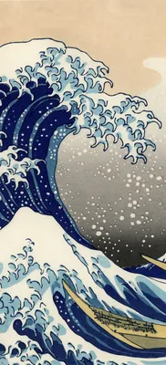 Floris - 🖼ЦВЕТОЧНАЯ ГАЛЕРЕЯ🖼 картина «Большая волна в Канагаве» (яп.  神奈川沖浪裏 Канагава-оки нами ура) — гравюра на дереве японского художника  Кацусики Хокусая. Первое произведение из серии «Тридцать шесть видов  Фудзи». Картина выполнена