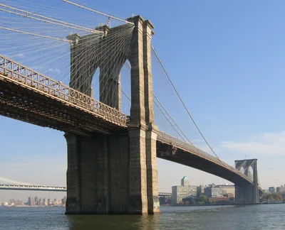 Обои для рабочего стола Бруклинский мост. Нью-Йорк. США фото - Раздел  обоев: Мосты (Дома и строения) | Бруклин, Бруклинский мост, Нью-йорк