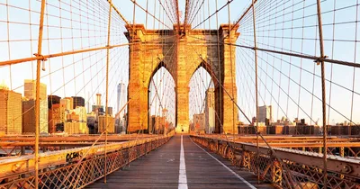 Обои бруклинский мост, New york city, usa, brooklyn bridge, нью-йорк, nyc  на рабочий стол