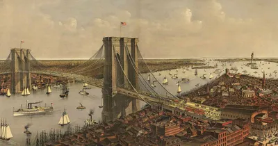 Бруклинский мост или рождение Нью-Йорка.