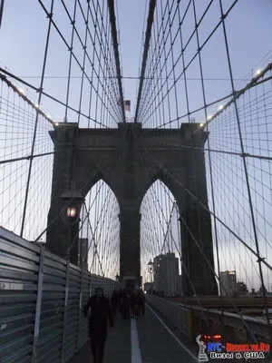 Скачать обои мост, город, сша, нью-йорк, манхэттен разрешение 1920x1080  #200291