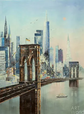 Скачать обои Бруклинский мост, Brooklyn Bridge, Нью-Йорк, США (1) бесплатно  для рабочего стола в разрешении 4644x3084 — картинка №618095