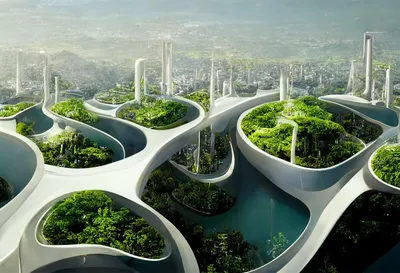 Города будущего: какими их видят архитекторы | Читать design mate