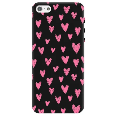 Чехол для Apple iPhone 5 / 5S черный матовый soft touch You are my  Valentine】- Купить с Доставкой по Украине | Zorrov®️
