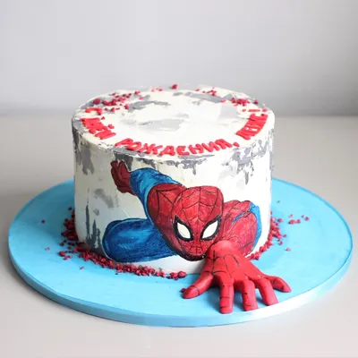 Торт человек паук за 2990 рублей на заказ