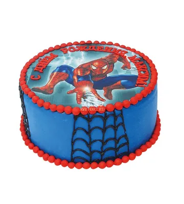 ᐉ Купить торт \"человек паук\" в Актобе — Интернет-магазин AktobeZakazBuketov