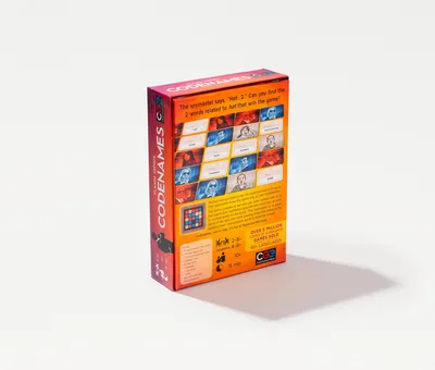 Codenames Minimalist Board Game Art Poster – Meeple Design