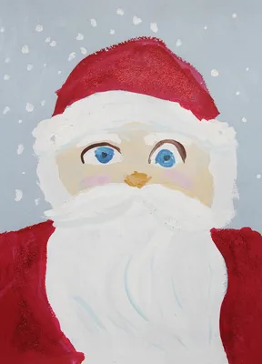 Мастер-класс по рисованию цветными карандашами «Дед Мороз» для детей 6–8  лет (17 фото). Воспитателям детских садов, школьным учителям и педагогам -  Маам.ру