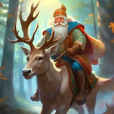 Сказка «Волшебная борода Деда Мороза» — Литературная страница Лидии  Огурцовой