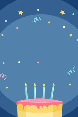 Партия День Рождения Обои — стоковая векторная графика и другие изображения  на тему Без людей - Без людей, Векторная графика, Веселье - iStock