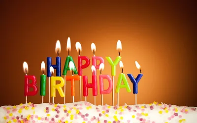 Скачать обои свечи, украшения, воздушные шары, день рождения, торт  разрешение 6720x4480 #143479