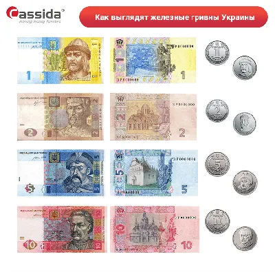 Новые гривны и монеты появятся в Украине до 2022 года