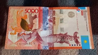 Банкноты 5000 тенге образца 2011 года предлагают изъять из обращения в  Казахстане