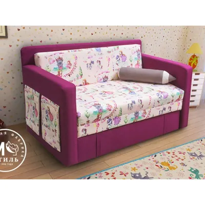 Купить Детский диван Малыш (Kitti) 016-R магазин мебели Світ Меблів Киев