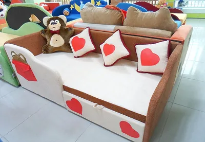 Детский диван кровать и кушетки - Детская мягкая кровать Сарта