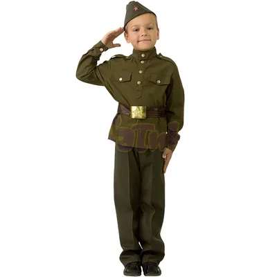 Детский военный костюм солдат