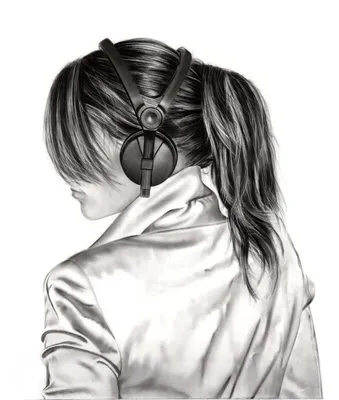 Нарисованные фото для девочек на аву в ВК
