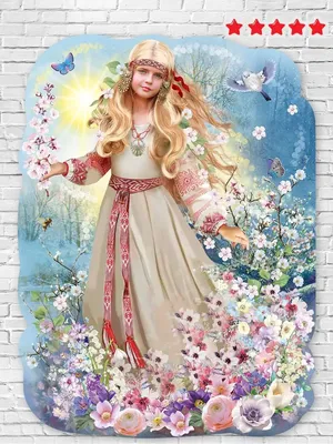 Картина по номерам Девушка-весна (Brushme GX32208) купить недорого.